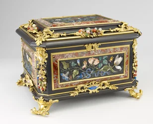 Boîte à bijoux, vers 1730